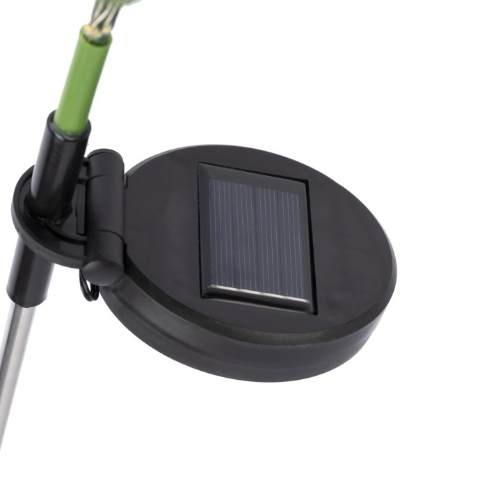 Садовый светильник на солнечной батарее «Кустовая роза», 62 см, 28 LED, свечение тёплое белое Садовый светильник на солнечной батарее «Кустовая роза», 62 см, 28 LED, свечение тёплое белое