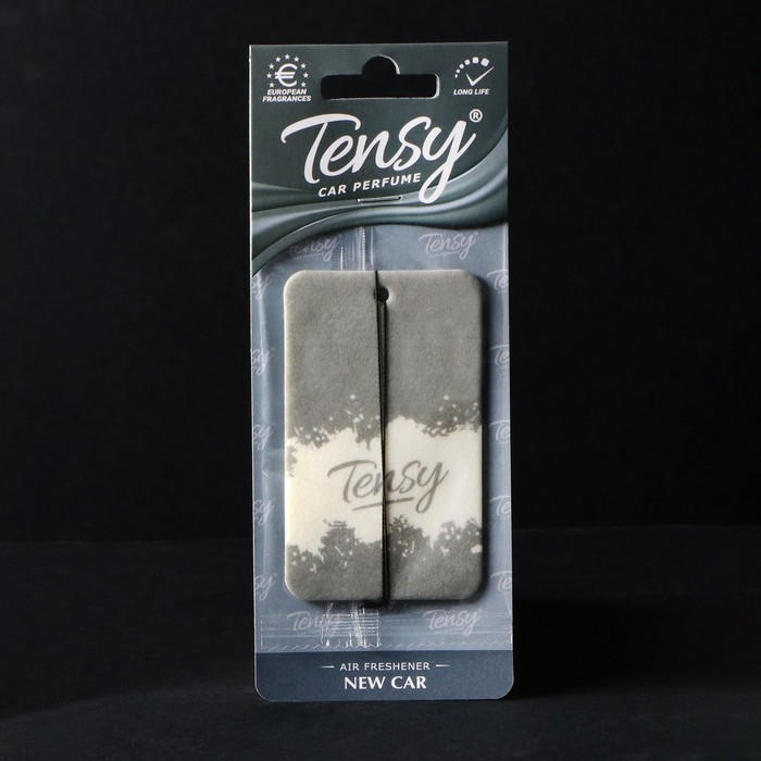 Ароматизатор подвесной Tensy картонный, Новая Машина TA-12 МИКС Ароматизатор подвесной Tensy картонный, Новая Машина TA-12 МИКС