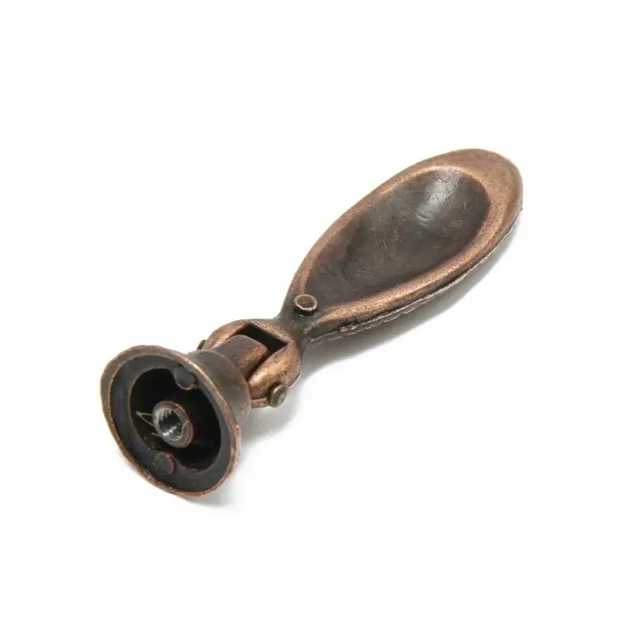 Ручка-кнопка ТУНДРА РК025АС, цвет медь