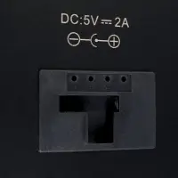 Часы электронные настенные &laquo;Соломон&raquo;, таймер, секундомер, 97&times;8&times;23 см, красная индикация, чёрные