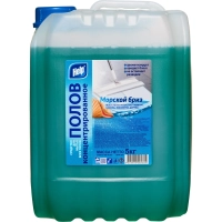 Средство для мытья пола HELP концентрат Морской бриз, 5л