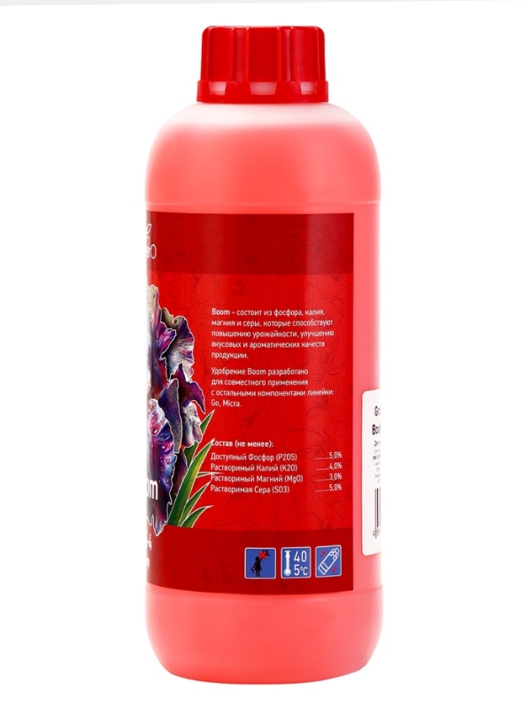 Удобрение для гидропоники  Удобрение для гидропоники "GroBro" Serious Boom, 1000мл