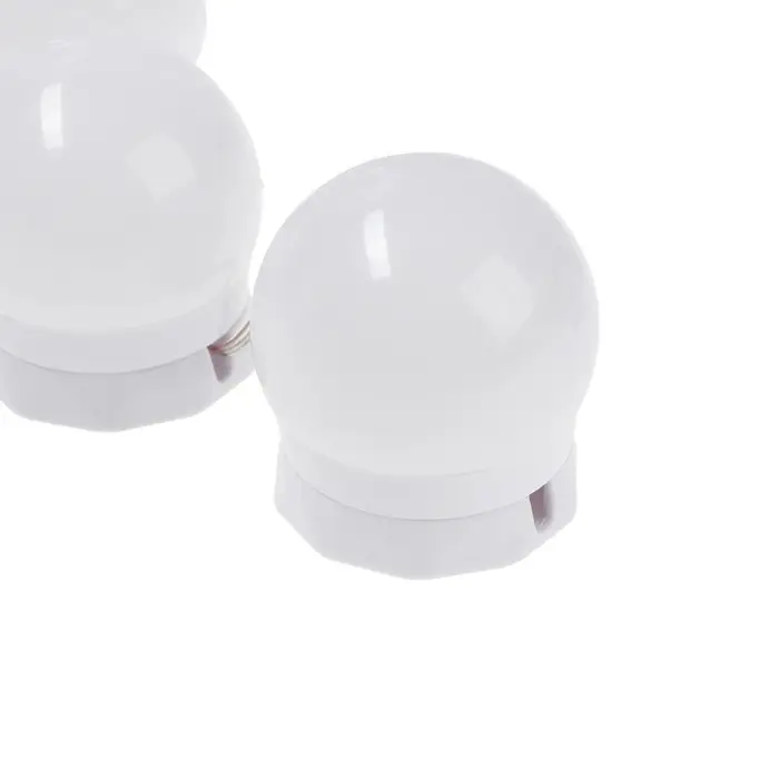 Комплект светильников для подсветки зеркала, 10 шт., контроллер, от USB, 3000 - 6500К, 3 режима свечения