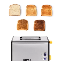 Тостер для хлеба с поддоном КТ-6203 - 850 Вт