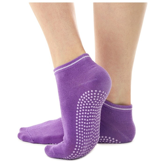 Носки для йоги Sangh, р. 36-39, цвет фиолетовый Носки для йоги Sangh, р. 36-39, цвет фиолетовый