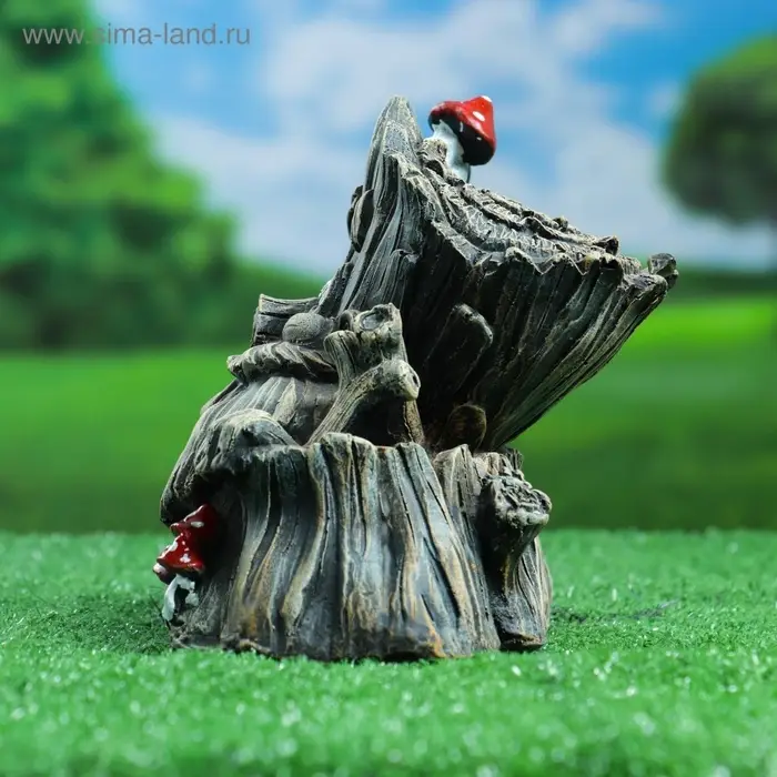 Садовая фигура из полистоуна &laquo;Лесовичок&raquo;, 20&times;14&times;19 см