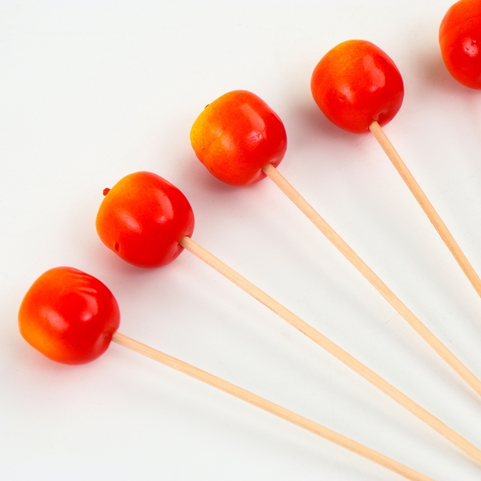 Шпажки «Яблочки», 11 см, набор 6 шт. Шпажки «Яблочки», 11 см, набор 6 шт.