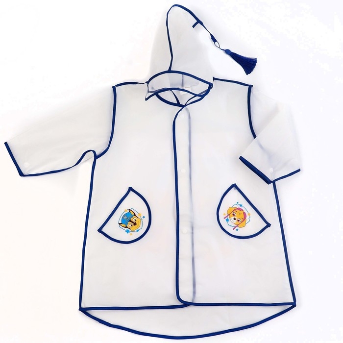 Дождевик детский, размер L, 110-120 см , Щенячий патруль Дождевик детский, размер L, 110-120 см , Щенячий патруль