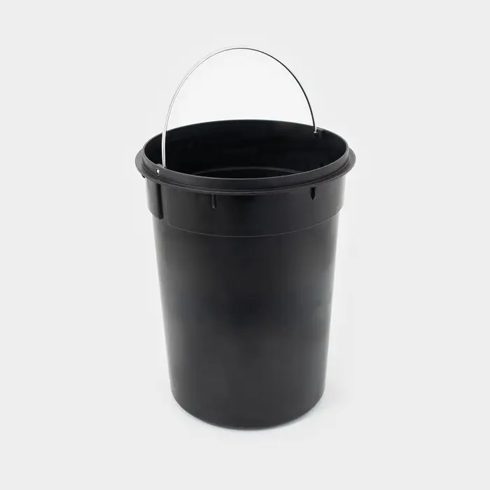 Ведро с педалью Доляна, 12 л, нержавеющая сталь