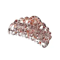 Крабик для волос &laquo;Бетуль&raquo;, узор, 9 см, МИКС