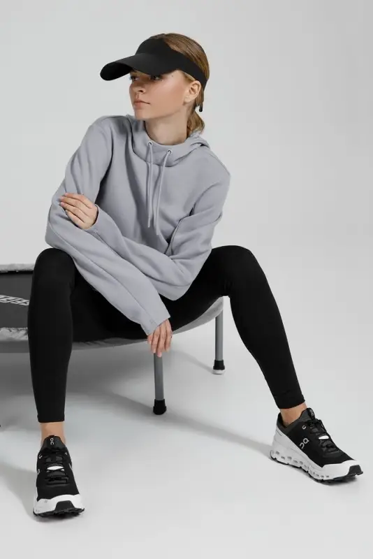 Худи унисекс Begi, серое, размер XS Худи унисекс Begi, серое, размер XS