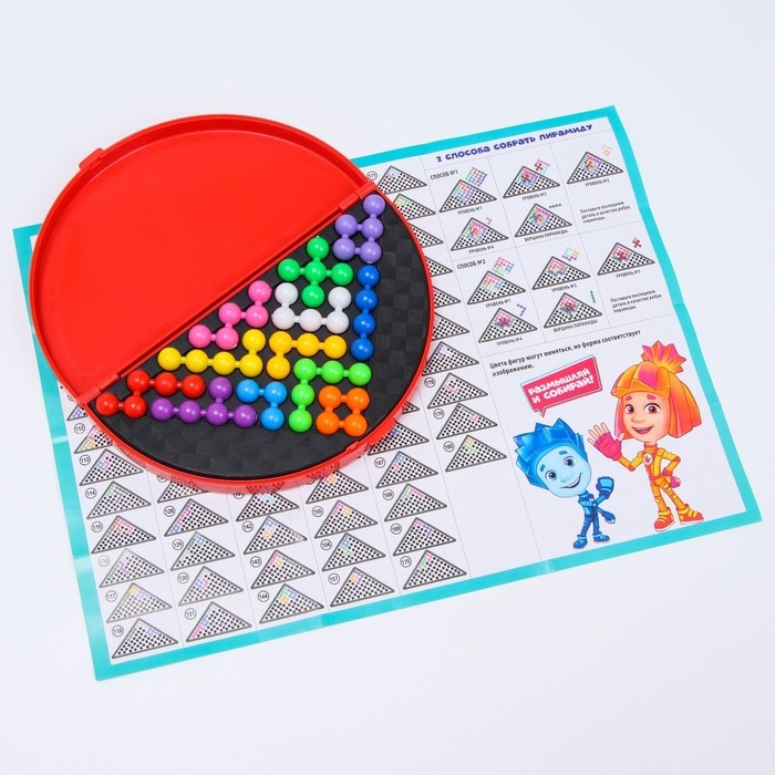 Настольная игра-головоломка на логику «ЛогикУМ», 105 заданий, Фиксики Настольная игра-головоломка на логику «ЛогикУМ», 105 заданий, Фиксики