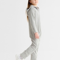 Комбинезон флисовый детский MINAKU: Fleece Soft, цвет серый, рост 104 см