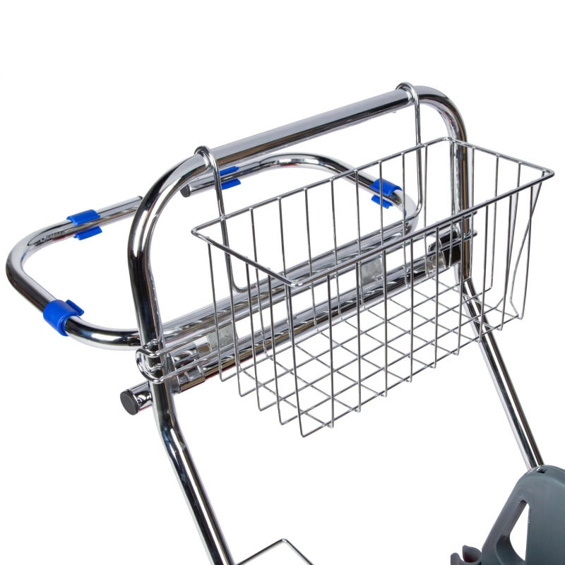 Тележка уборочная с отж. прессом Luscan Prof 2х17л 118,5x40x100,5см