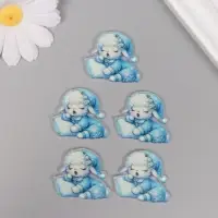 Декор для творчества акрил "Барашек в пижамке засыпает" 2,9х3,4х0,3 см Декор для творчества акрил "Барашек в пижамке засыпает" 2,9х3,4х0,3 см