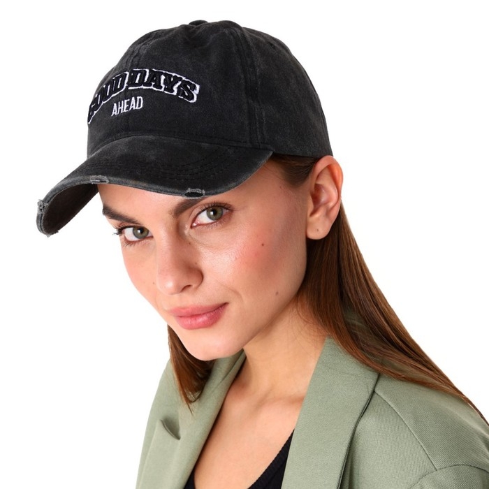 Кепка женская Good days,джинса, р-р 56