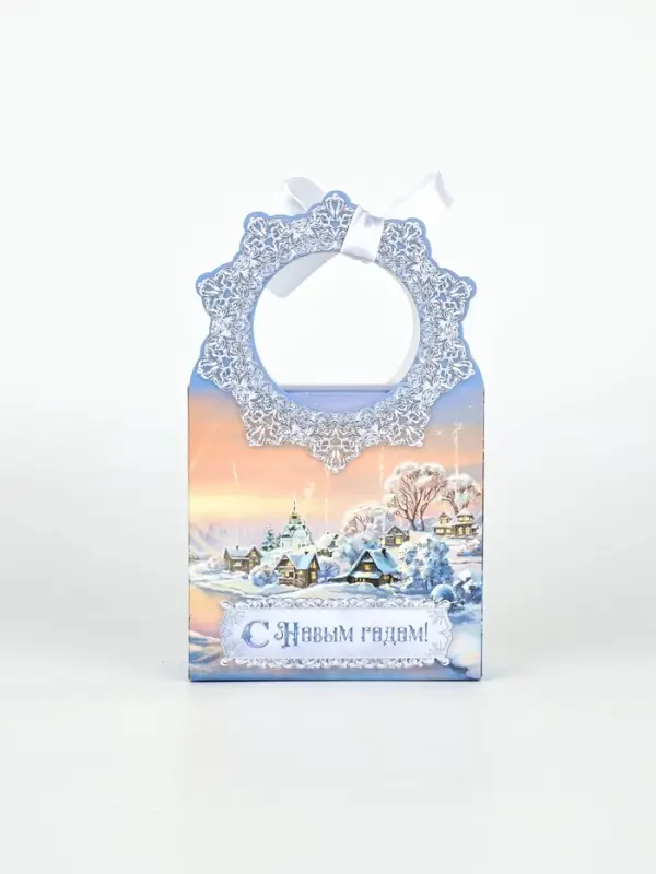 Набор подарочных  коробок , 3 шт , «Деревушка»