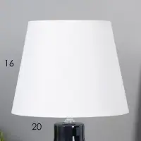 Лампа настольная E27 40Вт "Гранат" тёмный перламутр 20х20х32,5 см
