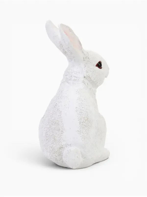 Садовая фигура из полистоуна &laquo;Заяц-беляк&raquo;, 15&times;15&times;25 см