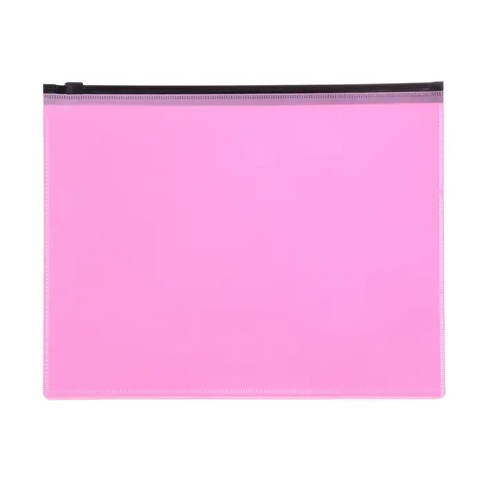 Папка-конверт на ZIP-молнии A5, 150 мкм, Calligrata Pastel, прозрачная, чёрная молния, коралловая Папка-конверт на ZIP-молнии A5, 150 мкм, Calligrata Pastel, прозрачная, чёрная молния, коралловая