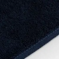 Полотенце махровое Terrychic, среднее, темно-синее