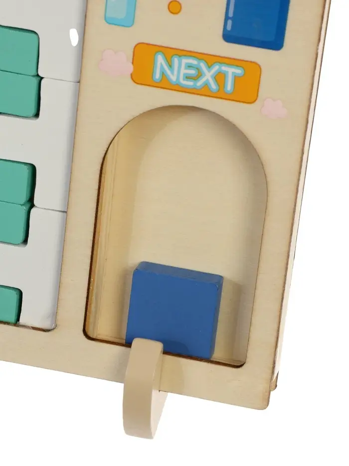 Развивающая головоломка Тетрис деревянный