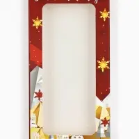 Коробка для шоколада &laquo;С Новым годом!&raquo;, с окном, 17&times;8.5&times;1.5 см