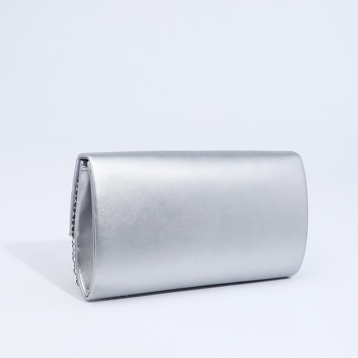 Сумка-клатч на магните, цвет серебряный Сумка-клатч на магните, цвет серебряный