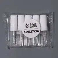 Флакон для парфюма, с распылителем, 3 мл, фасовка &ndash; 5 шт., белый