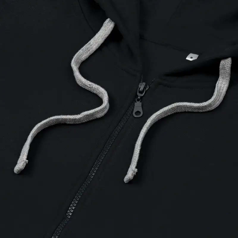 Толстовка на молнии с капюшоном Unit Siverga Heavy черная, размер S Толстовка на молнии с капюшоном Unit Siverga Heavy черная, размер S