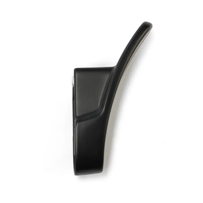 Крючок мебельный CAPPIO PLATE, однорожковый, черный