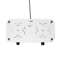 Плитка электрическая LHP-005, 2 конфорки, 2000 Вт, нагреватель диск, белая