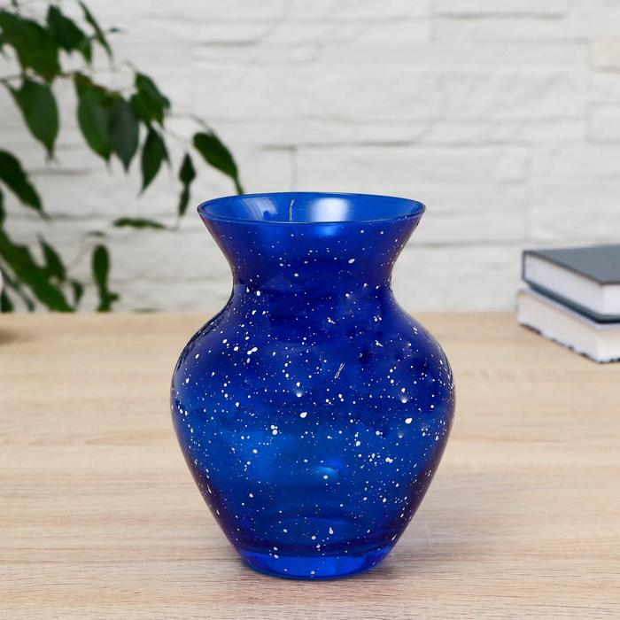 Ваза Ваза "Крапле-кобольт" d-8см 11х14,5см