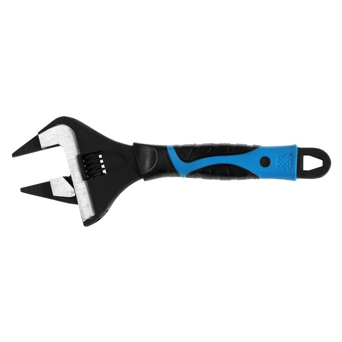 Ключ разводной с очень тонкими губками ТУНДРА, 2К рукоятка, толщина 3.5 мм, до 50 мм, 250 мм   98638 Ключ разводной с очень тонкими губками ТУНДРА, 2К рукоятка, толщина 3.5 мм, до 50 мм, 250 мм   98638