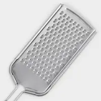 Тёрка для сыра мелкая Доляна &laquo;Помощник&raquo;, 21&times;5.5 см, с ручкой, нержавеющая сталь, серебристая