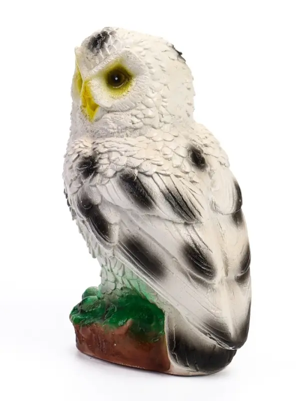 Садовая фигура из гипса &laquo;Сова полярная&raquo;, 24&times;15&times;15 см