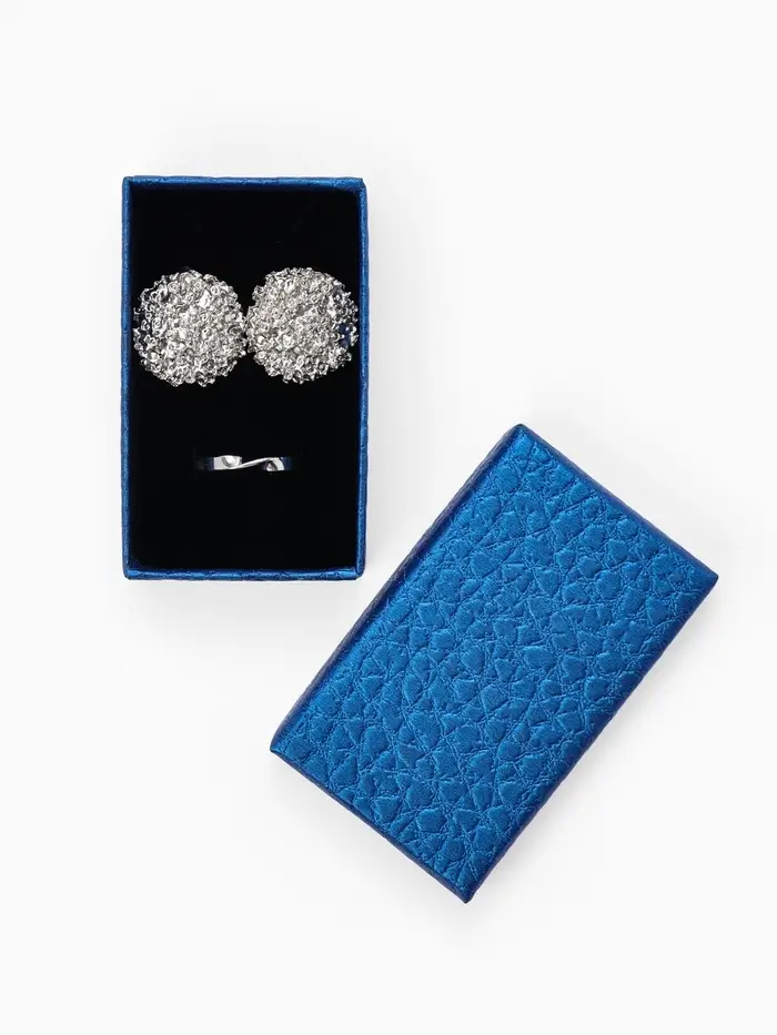 Набор коробочек подарочных 6 шт. под набор &laquo;Животный принт&raquo; симпл, 5&times;8 см, синий