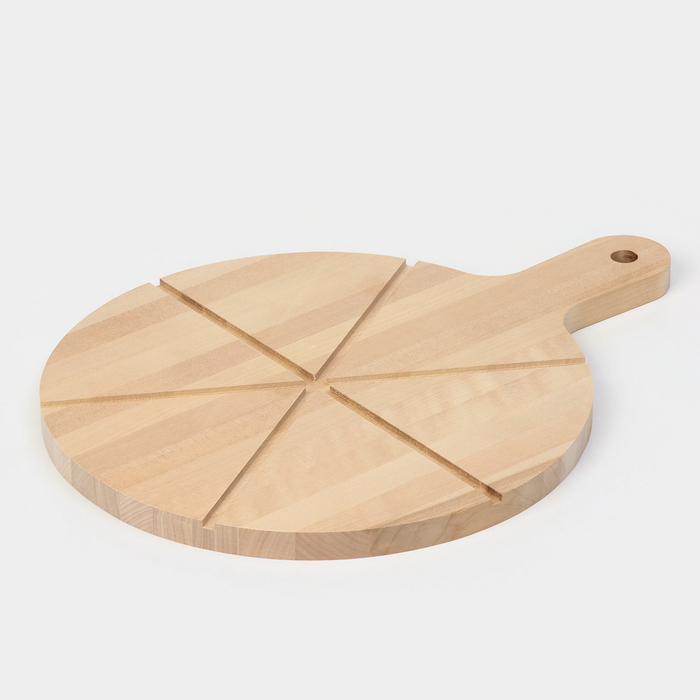 Доска для пиццы Adelica «Итальяно», d=32 см, берёза Доска для пиццы Adelica «Итальяно», d=32 см, берёза