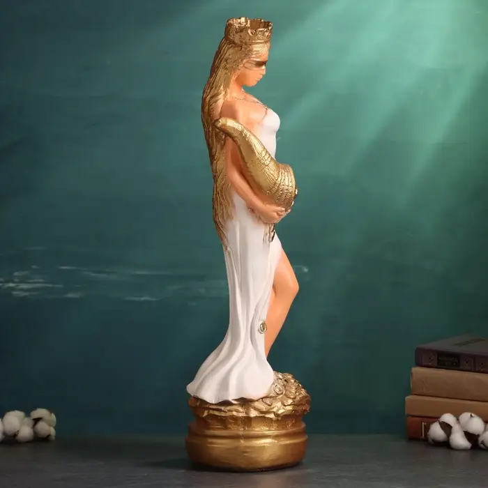 Фигура гипс &laquo;Фортуна большая&raquo;, цветная, 63&times;20&times;20 см