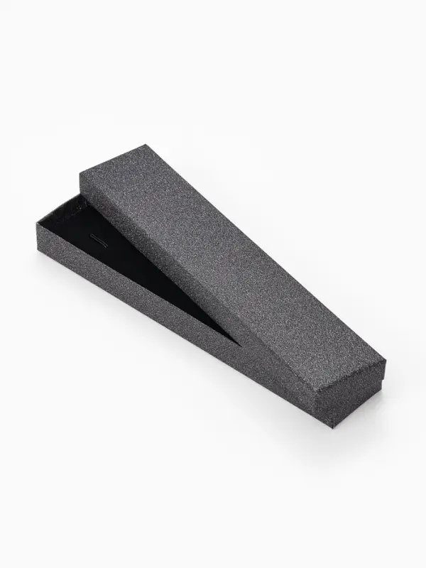 Набор коробочек подарочных 6 шт. под браслет/цепочку/часы &laquo;Блеск&raquo;, 21&times;4 см, цвет чёрный (7892893)