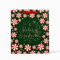 Пакет подарочный новогодний ламинированный &laquo;Новогодние чудеса&raquo;, тиснение, M 30&times;26&times;9 см