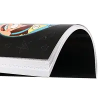 Блокнот А5, 40 листов, на скрепке, в точку, УФ-лак, &laquo;Гравити Фолз&raquo;