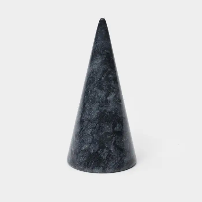 Подставка для украшений Magistro Aleo, 5&times;12 см, мрамор, серая