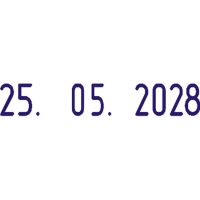 Датер ручной Colop 5мм, месяц цифрами, 05000 Bank
