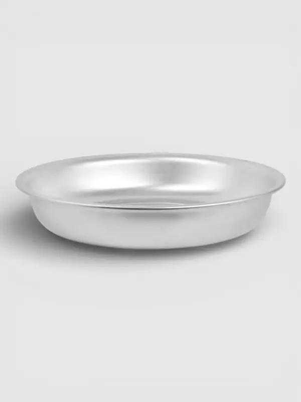 Таз алюминиевый, 33 л, d=65 см, толщина 1.75 мм, серебристый