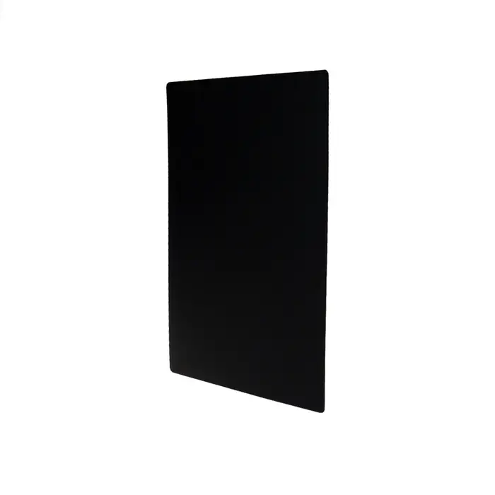 Ценник для надписей меловым маркером, A4, 21&times;0.2&times;29.7 см, цвет чёрный, ПВХ