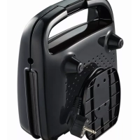 Вафельница Waffle Time WD170D38 серебристый, черный