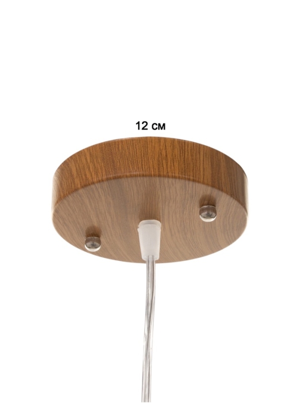 Светильник BayerLux ЭКО "Лика" 1х40Вт Е27 коричневый 25х25х100см