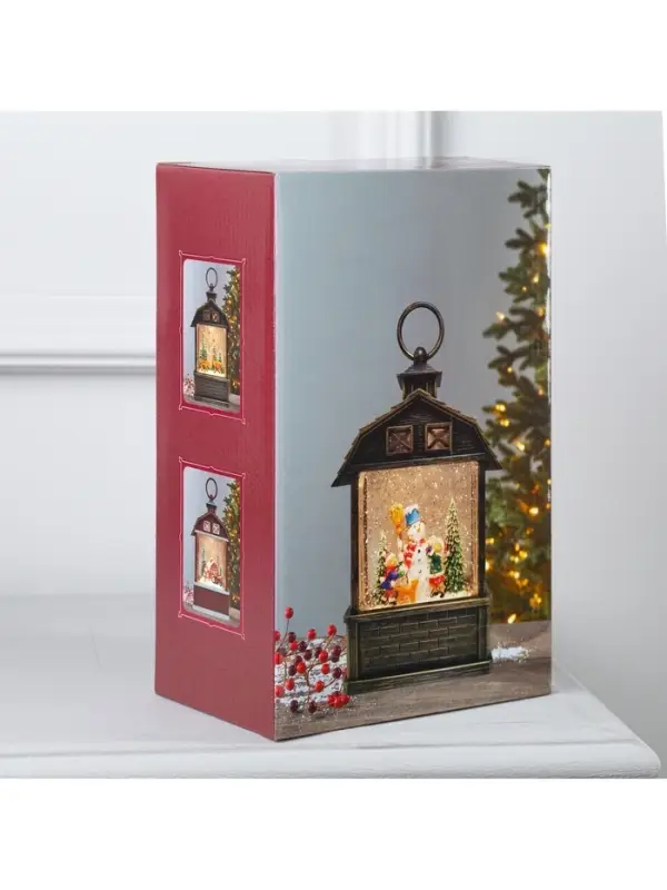 Светодиодная фигура &laquo;Олени в лесу&raquo; 14&times;24&times;8 см, пластик, от батареек ААх3, USB, свечение тёплое белое