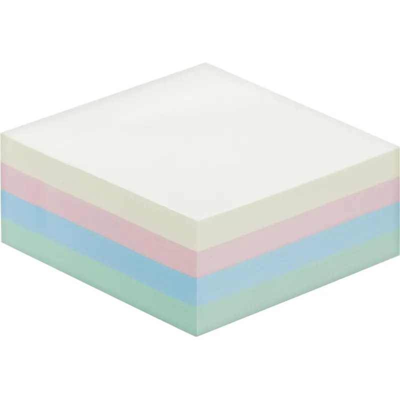 Стикеры Attache Simple куб 76х76, пастель 4 цвета 400 л